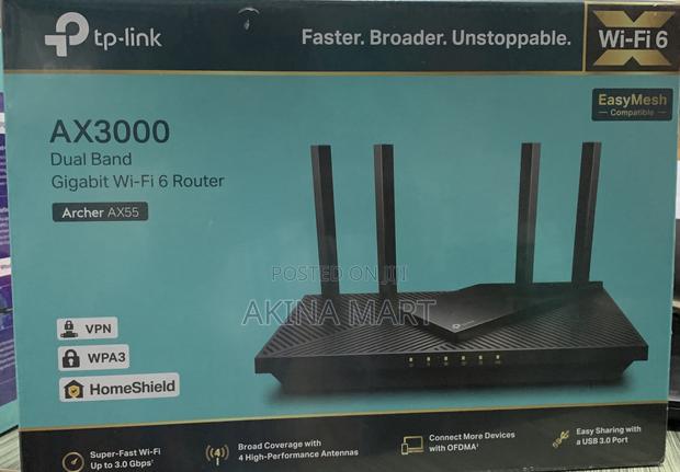 Archer Ax55 Gigabit Wi-Fi 6 Router · Photo 4