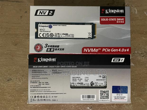 Kingston 1TB M.2 SSD Pcie 4.0