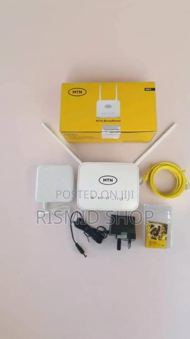 MTN Universal Broadband 4g Router + Backup Power Bank photo 2