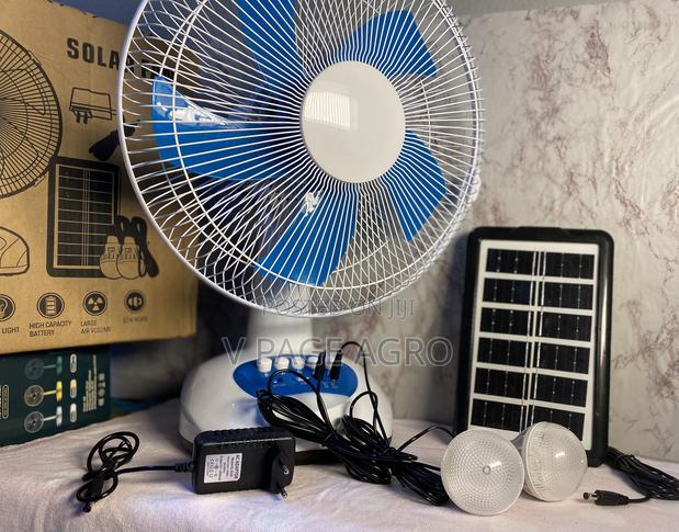 Rechargeable Solar Fan photo 2