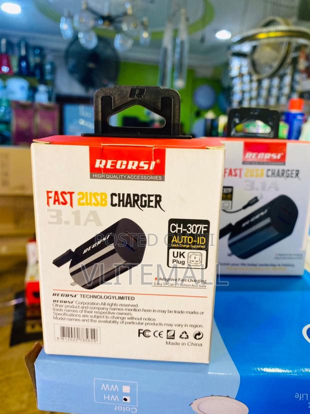 Recrsi Fast 2 USB Port Charger(Ch-307f) · Photo 4