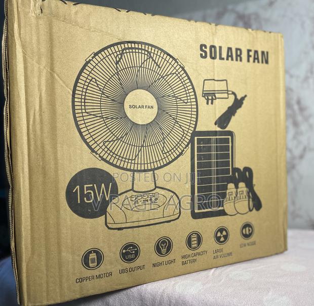 Rechargeable Solar Fan photo 3