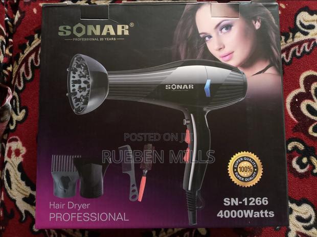 Salon Blow Dryer 5 in One High Heat 4000watts Sonar Sn 1266 · Photo 2