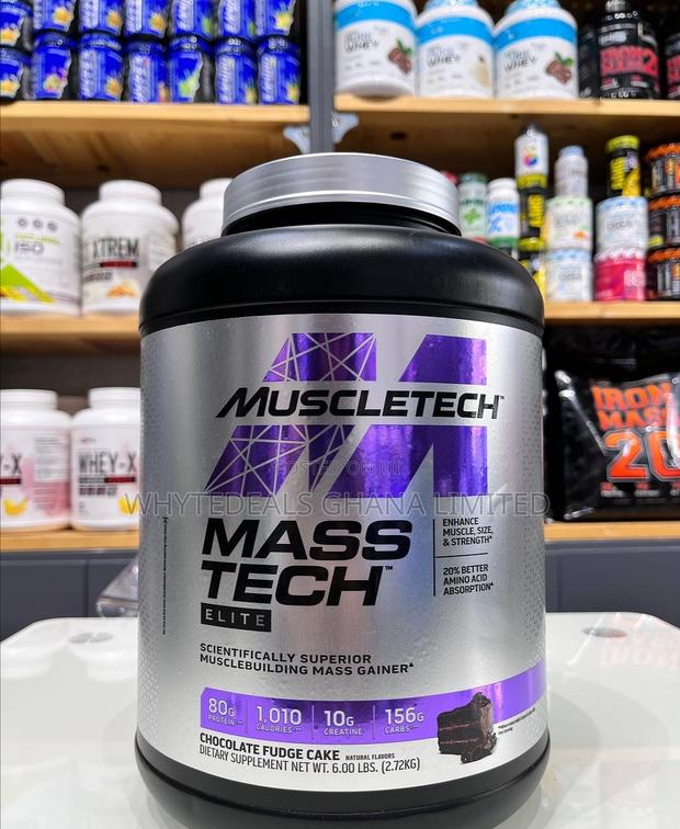 Superior Weight Gain Masstech Elite Whey Protein Powder 7lbs · Photo 2