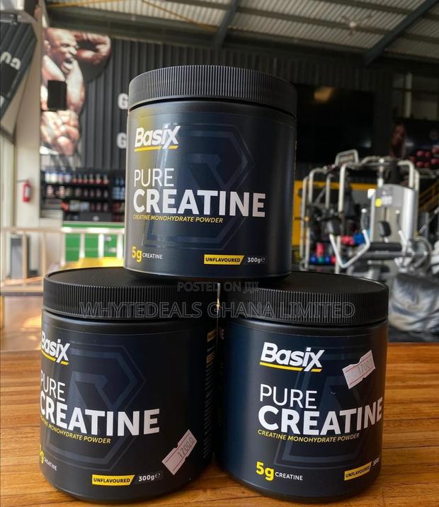 Basix Pure Creatine Monohydrate Powder_builds Muscles Faster · Photo 3