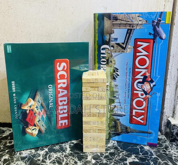 Monopoly, Jenga and Scrabble Games · Photo 3