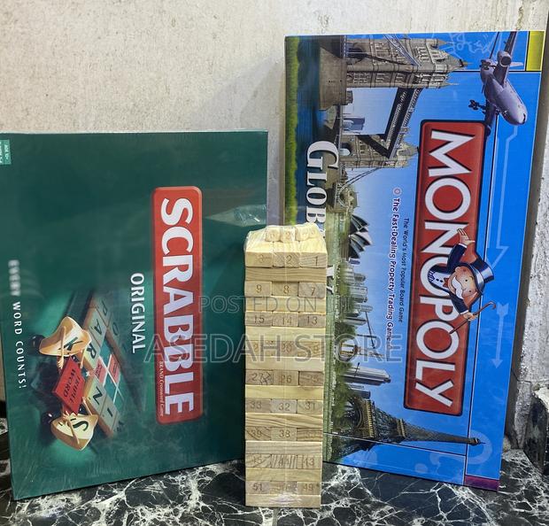 Monopoly, Jenga and Scrabble Games · Photo 4