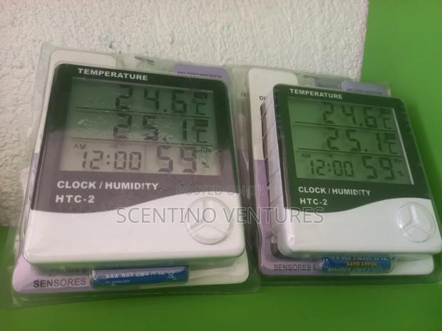 LCD Electronic Digital Thermometer Hygrometer Humidity Meter · Photo 3