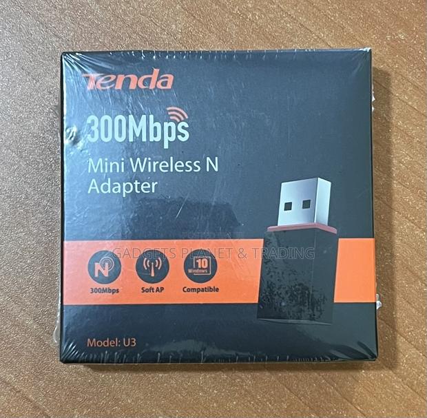 Tenda U3 Wireless USB Network Nano Wi-Fi Adapter - 300mbps · Photo 4