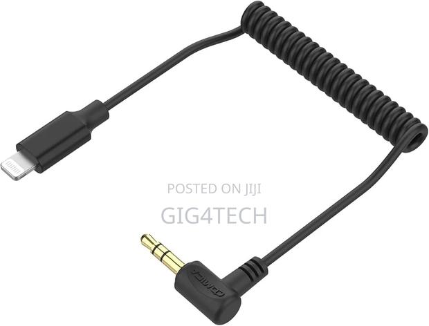 Comica CVM-D-MI 3.5mm TRS to Lightning Audio Adapter Cable · Photo 4