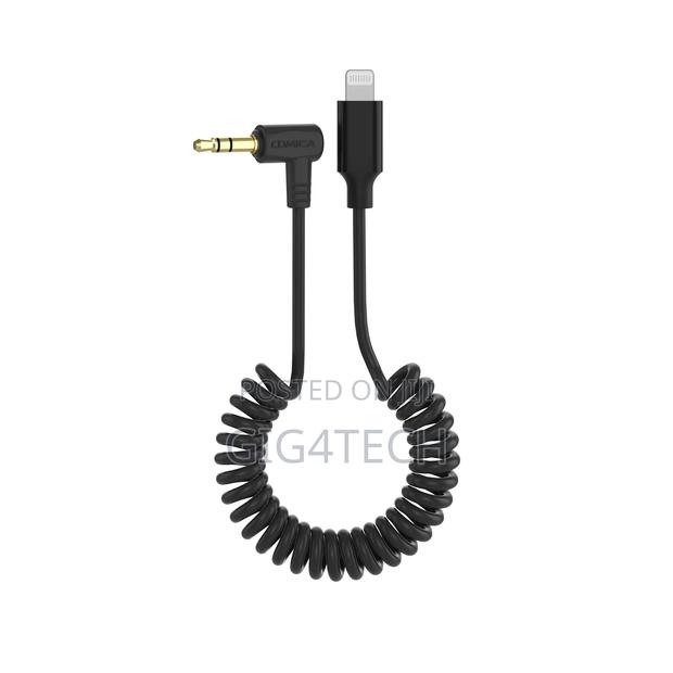 Comica CVM-D-MI 3.5mm TRS to Lightning Audio Adapter Cable · Photo 3