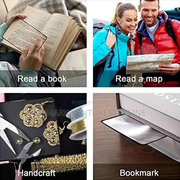 3x Sheet Magnifier Reading Glass