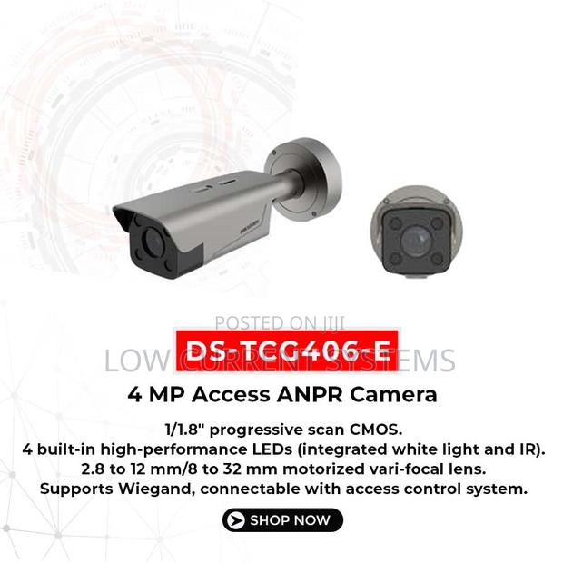 Hikvision 4mp Acusence Anpr Ip Camera Number Plate · Photo 2