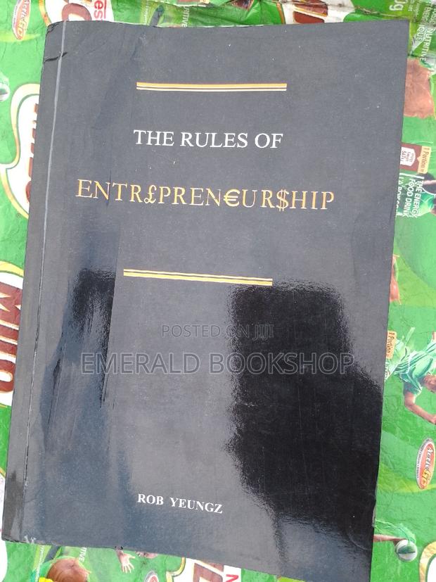 The Rules of Entrepreneurship Book