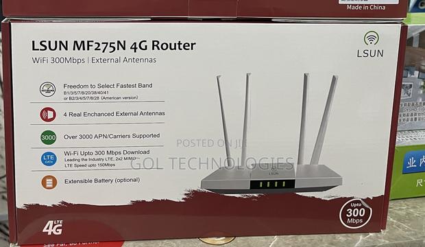 LSUN 4G LTE Universal Router N300 With Battery · Photo 4