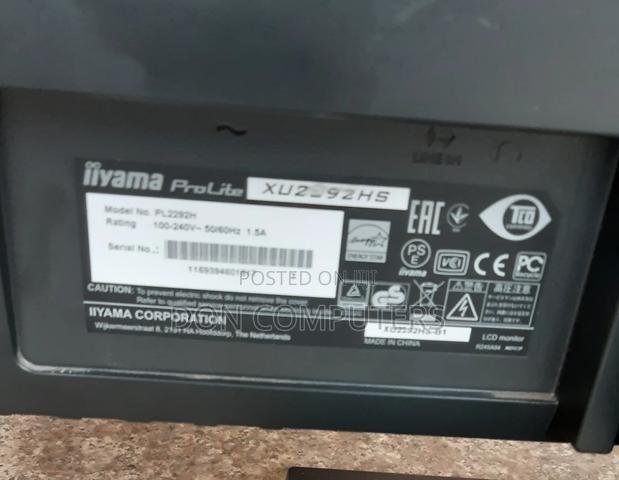 Iiyama 22 Inches IPS Edgeless Monitor photo 3