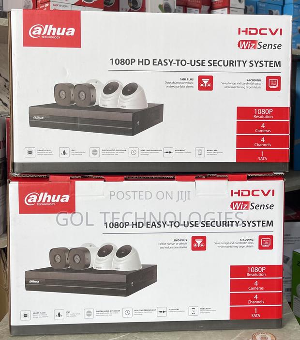 4ch Complete Kit With 500gb Surveillance HDD Dahua Original · Photo 3
