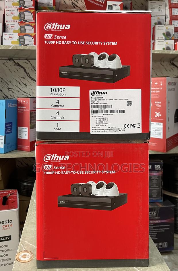 4ch Complete Kit With 500gb Surveillance HDD Dahua Original · Photo 4