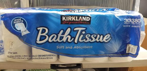 Kirkland Signature Bath Tissue Soft and Absorbent (30 Rolls) · Photo 3