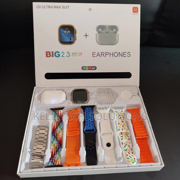 I20 10in1 Smart Watch With AIRPOD · Photo 4