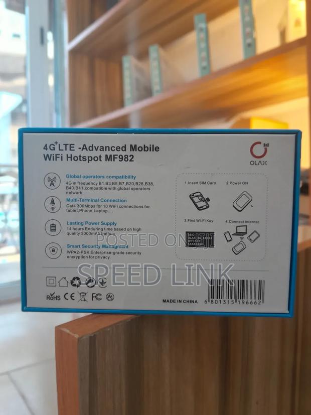 Olax 4G+Lte Advanced Mobile Wifi photo 3