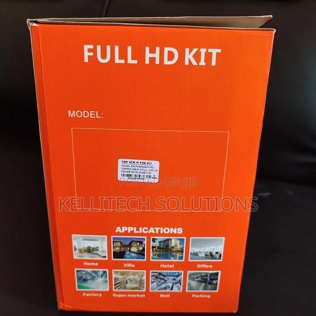 4-Channel IP Poe CCTV Camera Kits · Photo 4