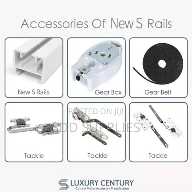 Remote Smart Curtain Motor Track Accessories Parts · Photo 3