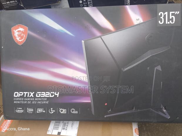 Msi Optix 32" 1ms 165hz Curved Gaming Monitor photo 4