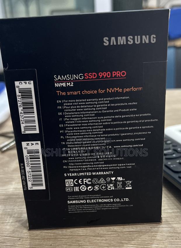 2tb Samsung 990 Pro Nvme Pcle 4.0 photo 2