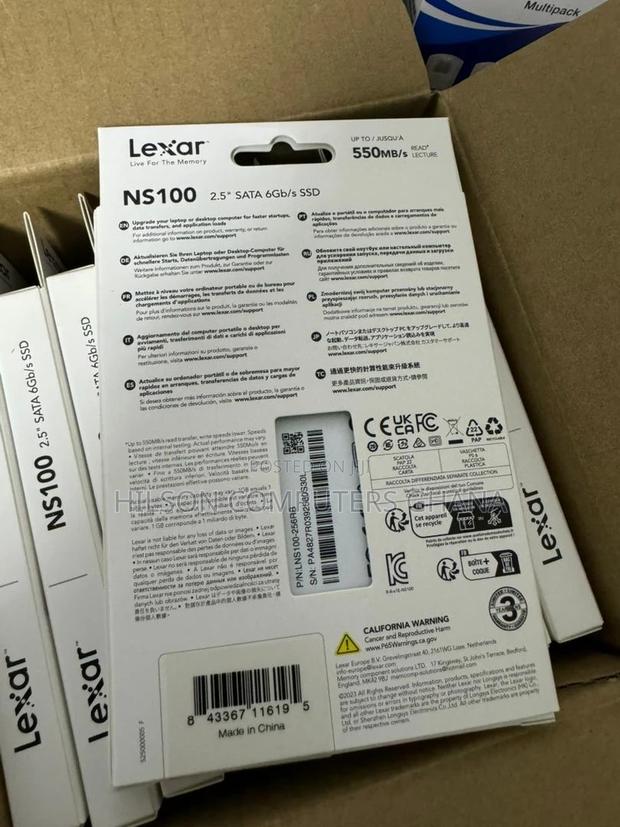 Lexar Ns100 2.5” Sata Internal SSD – 256gb photo 2