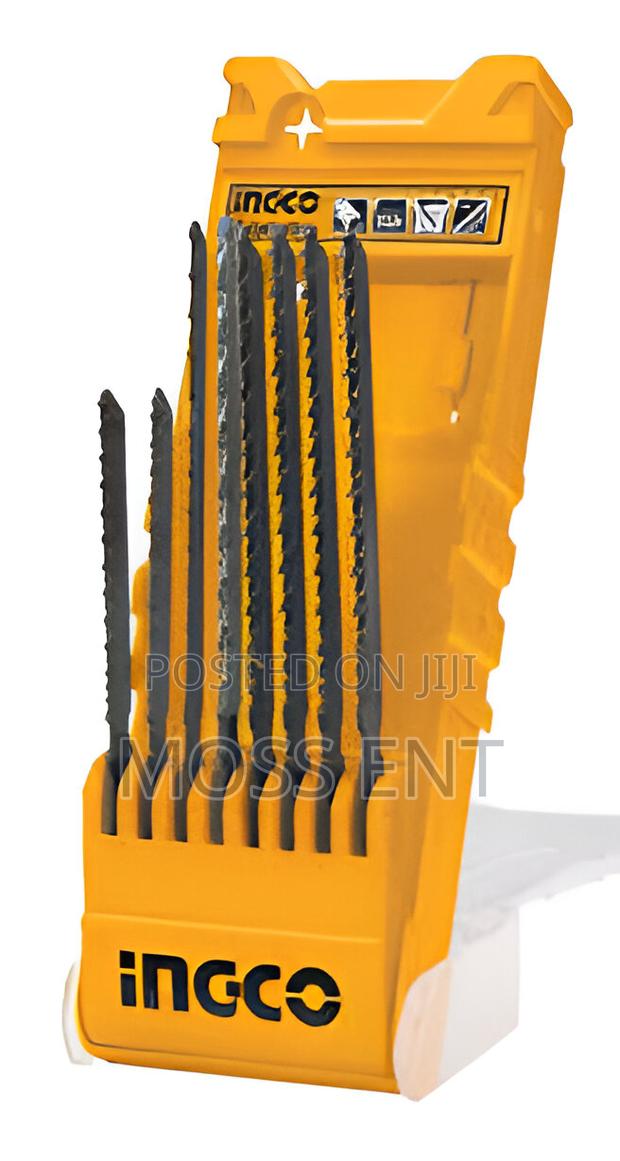 Ingco Jig Saw Blades 8 Set for Metal + Wood + Alum - Akd8088 · Photo 2