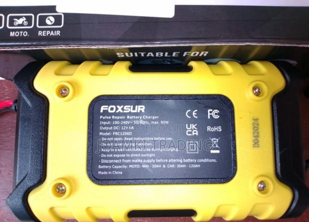 Car Battery Charger,12v, Intelligent Pulse Repair With LCD photo 6