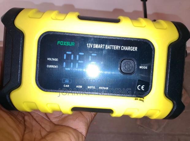 Car Battery Charger,12v, Intelligent Pulse Repair With LCD photo 11