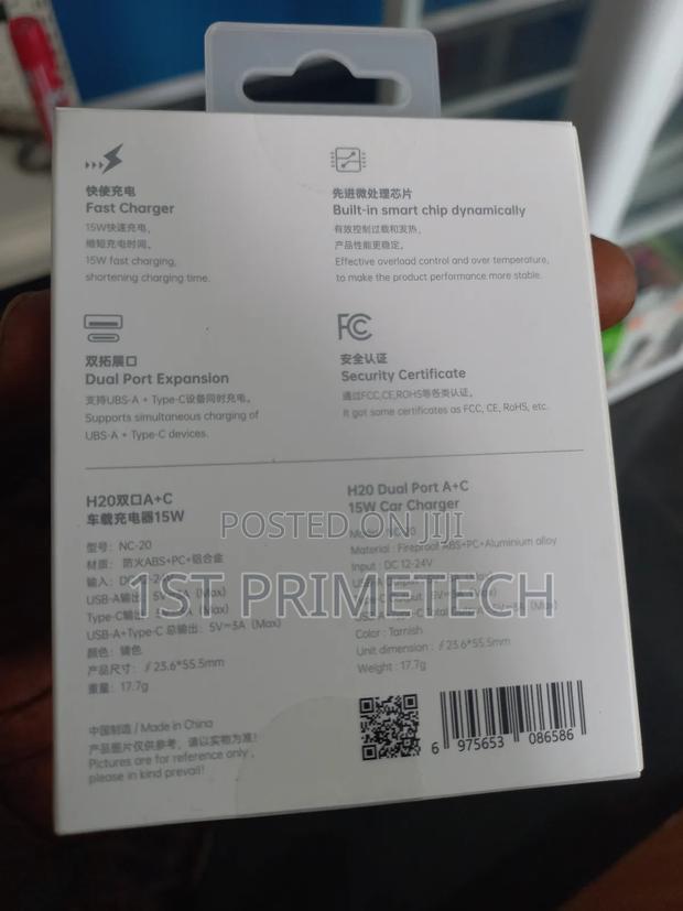 Rock 15w Fast Car Charger photo 4