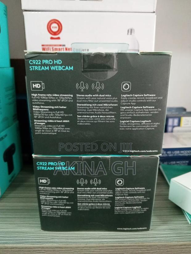 Logitech C922 Pro HD Stream WEBCAM · Photo 4