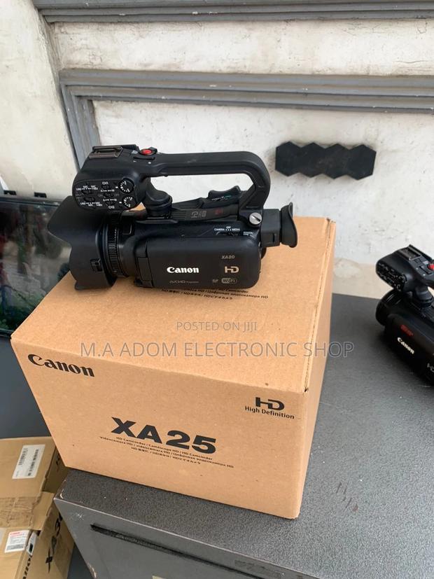 Newly in Stock Anon XA25 Professional Camcorder(Black). · Photo 2