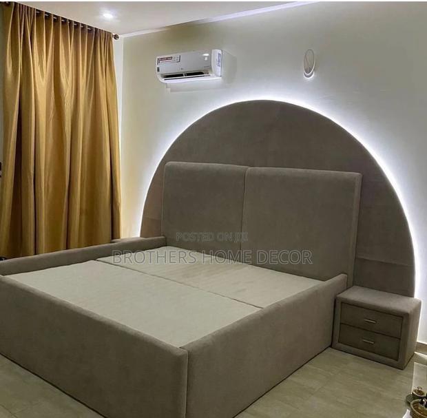 Luxurious Queen Size Bedframe and One Side Cabinet photo 2