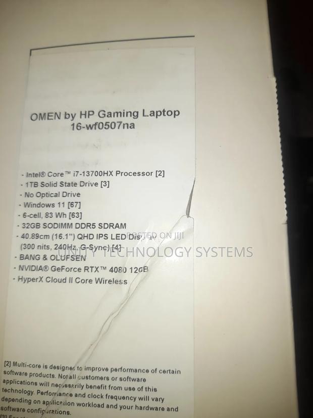 New Laptop HP Omen 16 32GB Intel Core I7 SSD 1T photo 2
