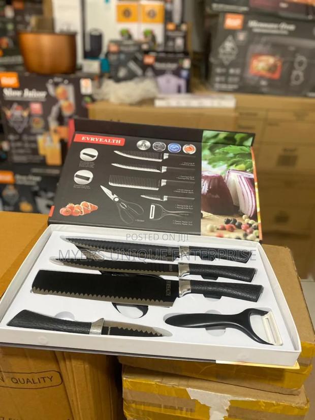 High Quality Big Size 6 Pieces Knife Set · Photo 2