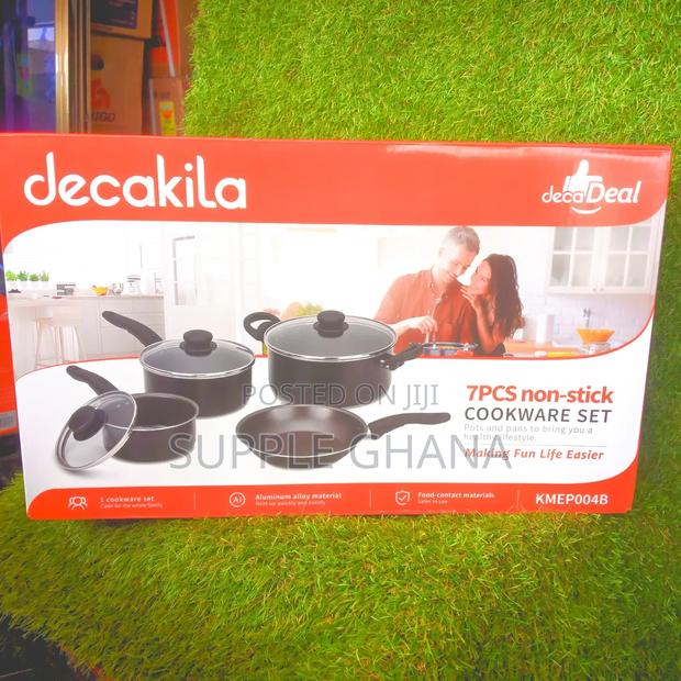 (7pcs Non-Stick )Cookware Set Decakila Cookware Set Decakila · Photo 2