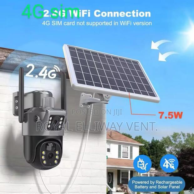Dual Lens Solar PTZ Camera(All Networks) photo 2
