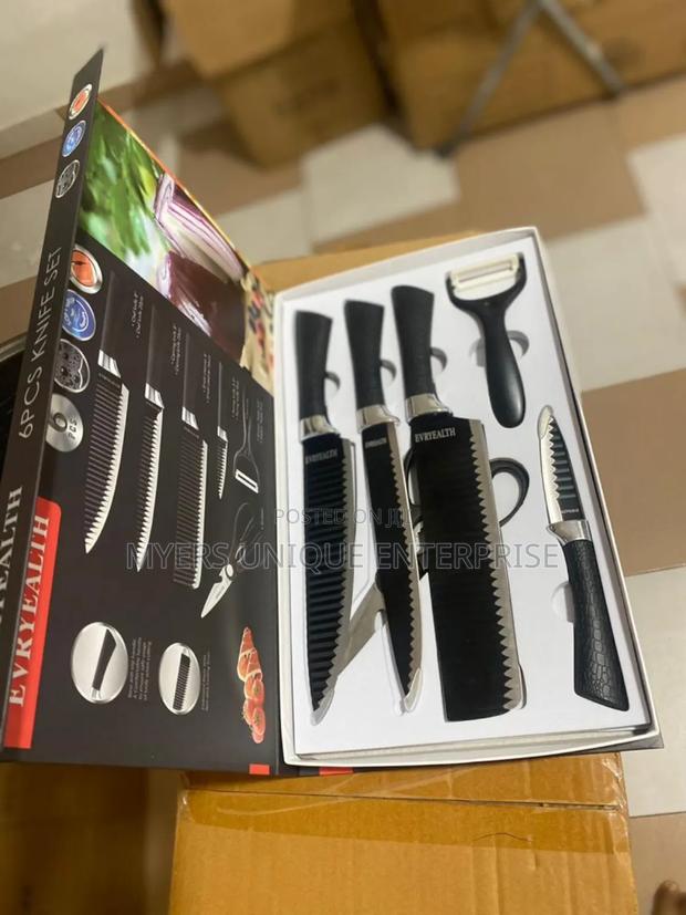 High Efficiency 6 Pieces Knife Set · Photo 2