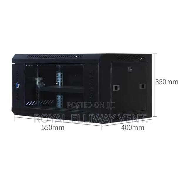 6U Rack With Fan, PDU , and Tray · Photo 3