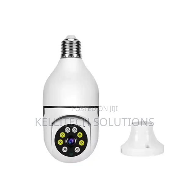 Smart Wifi Bulb CCTV Camera, 1080p · Photo 4