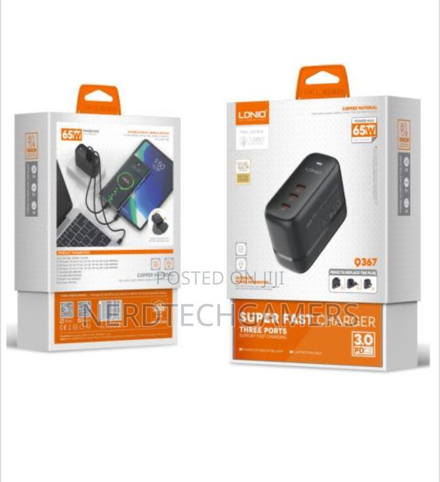 Ldnio Q367 Super Fast Charger 65W Gan · Photo 4