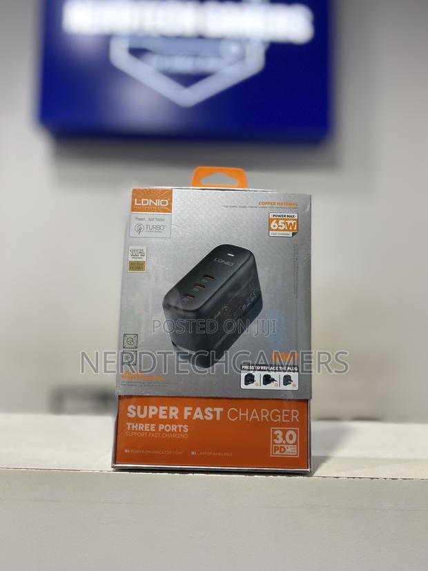 Ldnio Q367 Super Fast Charger 65W Gan · Photo 3