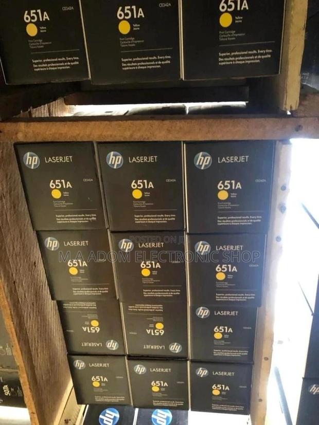 Original Hp Toner HP 651A Yellow Toner Cartridge · Photo 2