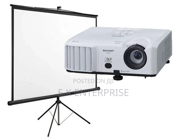 Very Bright Epson Projectors With Screen for Rental · Photo 4