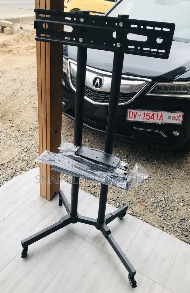 Mobility TV Stand With Wheels Height Adjustable 32-65" · Photo 2