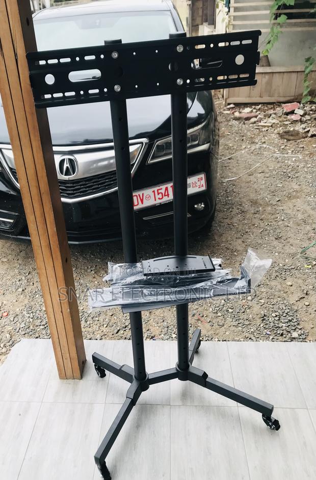 Highly Mobility TV Stand With Wheels Height Adjustable · Photo 2